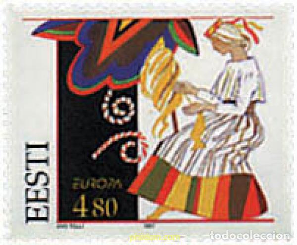 Sellos: 85707 MNH ESTONIA 1997 EUROPA CEPT. CUENTOS Y LEYENDAS