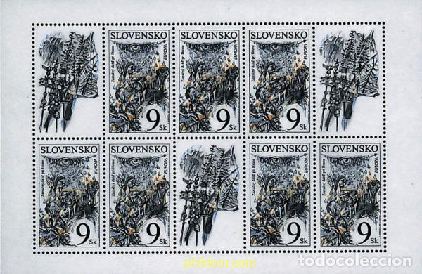 Sellos: 9122 MNH ESLOVAQUIA 1997 EUROPA CEPT. CUENTOS Y LEYENDAS