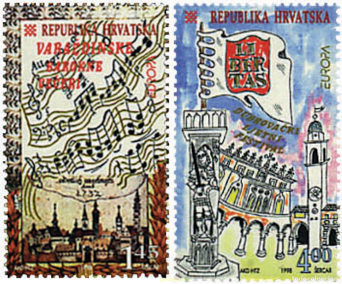 Sellos: 67427 MNH CROACIA 1998 EUROPA CEPT. FESTIVALES Y FIESTAS NACIONALES