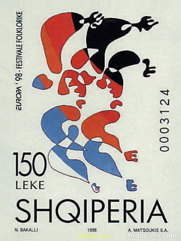 Sellos: 78750 MNH ALBANIA 1998 EUROPA CEPT. FESTIVALES Y FIESTAS NACIONALES