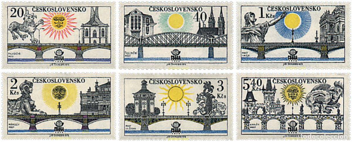 Sellos: 58111 MNH CHECOSLOVAQUIA 1978 PRAGA 1978. EXPOSICION FILATELICA INTERNACIONAL