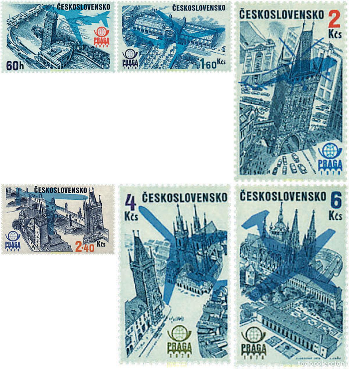 Sellos: 58110 MNH CHECOSLOVAQUIA 1976 PRAGA 1978. EXPOSICION FILATELICA INTERNACIONAL