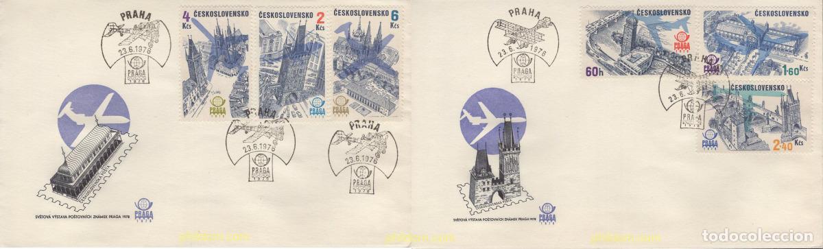 Sellos: 545683 MNH CHECOSLOVAQUIA 1976 PRAGA 1978. EXPOSICION FILATELICA INTERNACIONAL