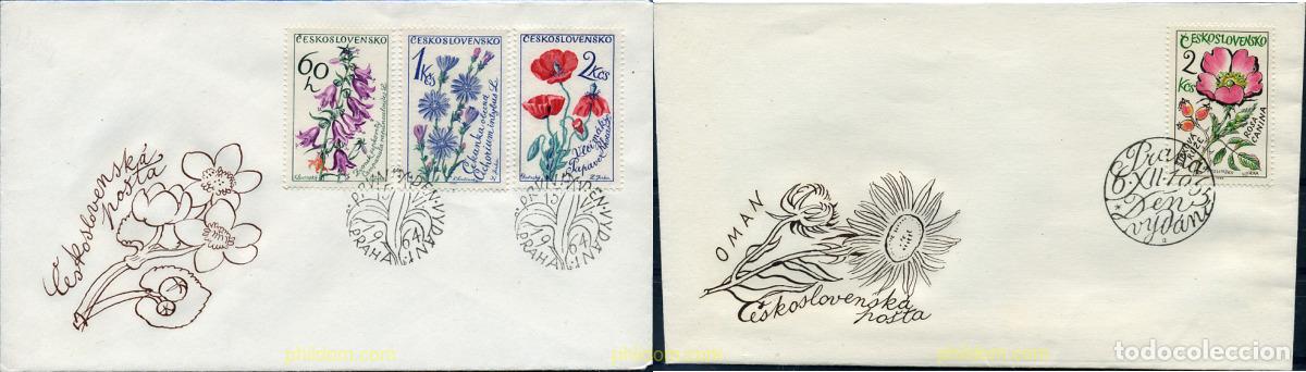 Sellos: 285306 MNH CHECOSLOVAQUIA 1964 FLORES