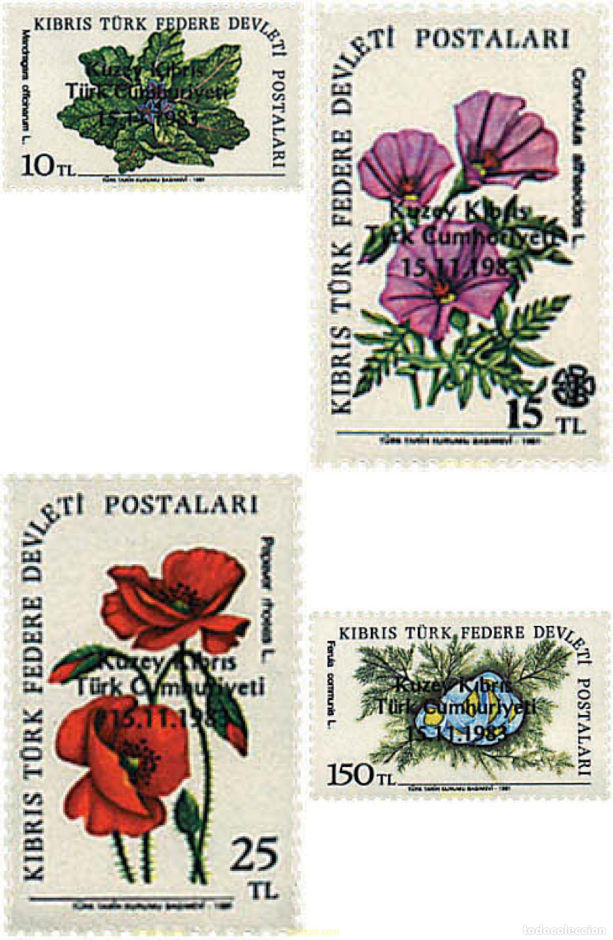 Sellos: 98371 MNH CHIPRE. Administraci&oacute;n turca 1983 PROCLAMACION DE LA REPUBLICA TURCA DE CHIPRE DEL NORTE