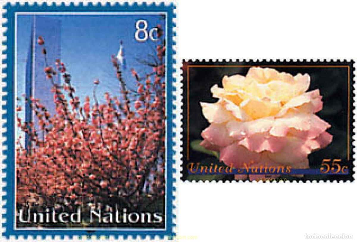 Sellos: 94449 MNH NACIONES UNIDAS. Nueva York 1997 FLORA
