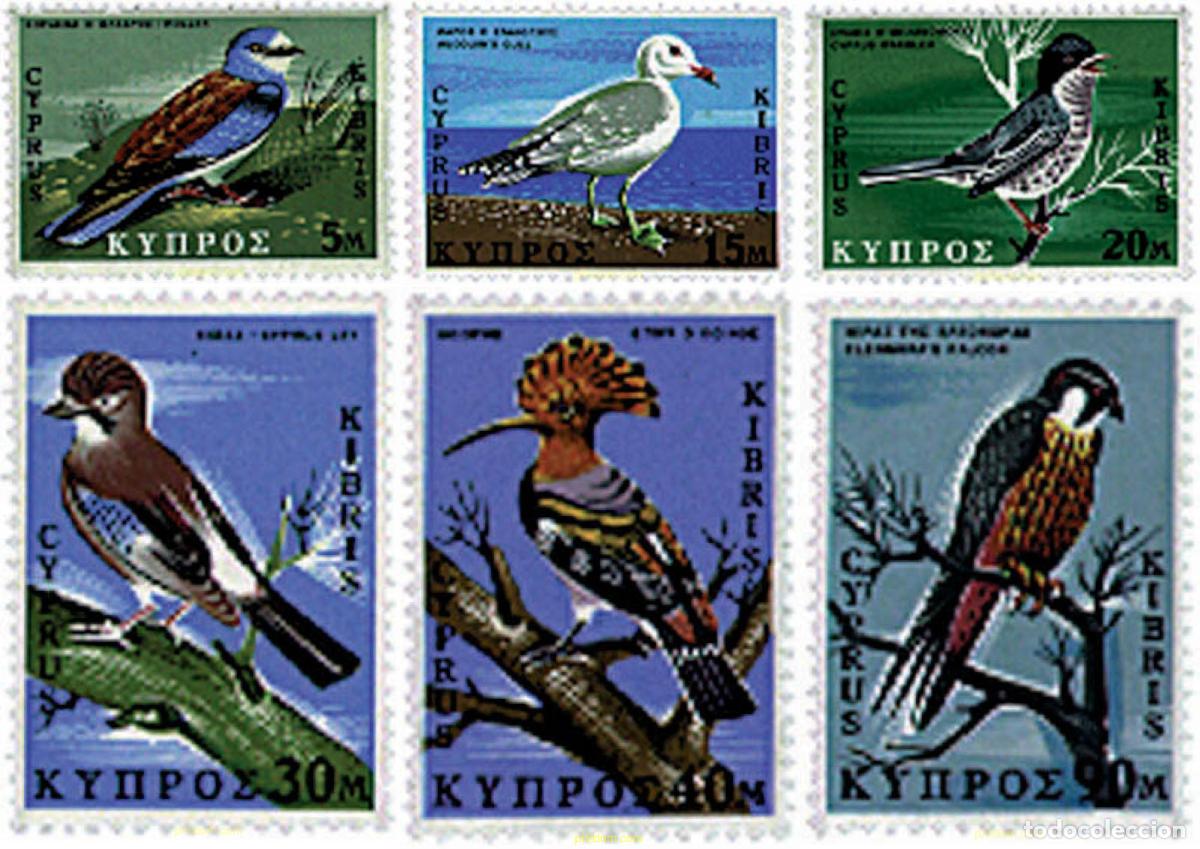 Sellos: 71713 MNH CHIPRE 1969 AVES
