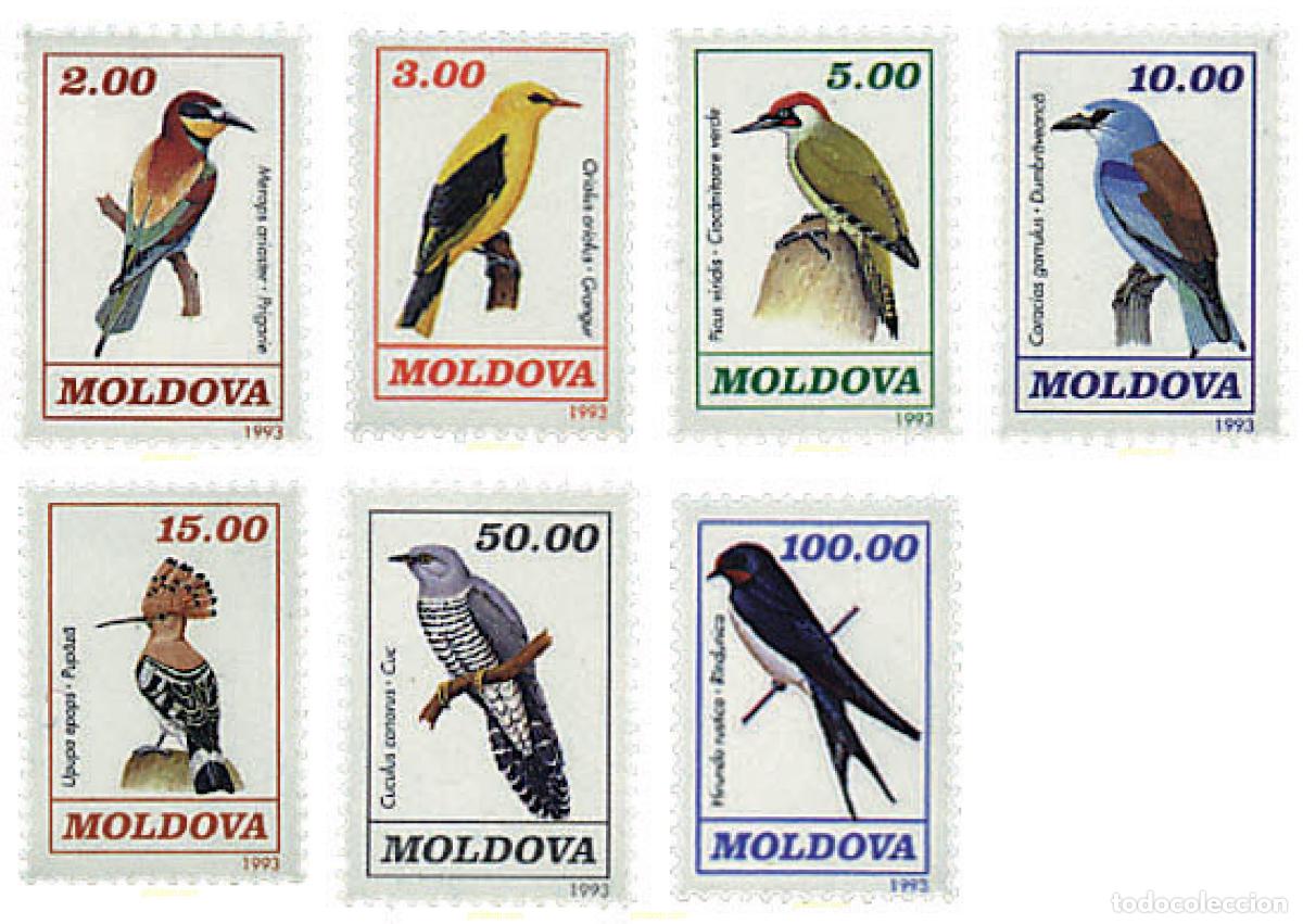 Sellos: 61506 MNH MOLDAVIA 1993 AVES