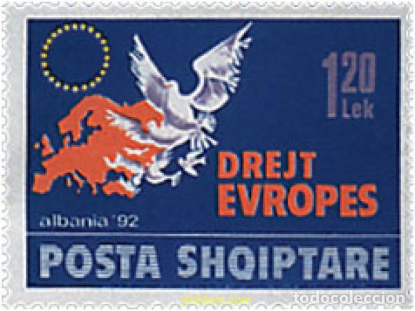Sellos: 78686 MNH ALBANIA 1992 RUMBO A EUROPA