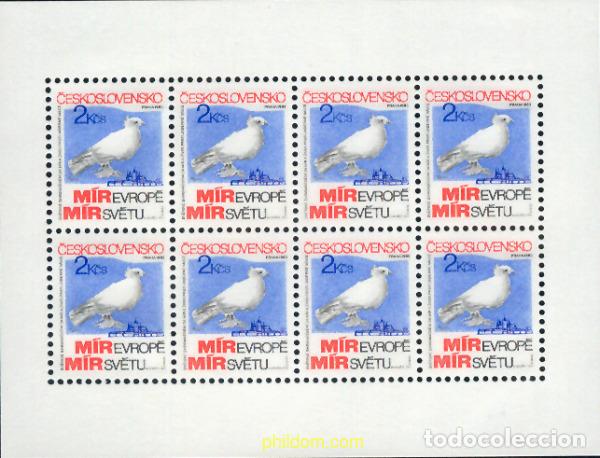Sellos: 117163 MNH CHECOSLOVAQUIA 1983 ASAMBLEA MUNDIAL PARA LA PAZ Y LA VIDA