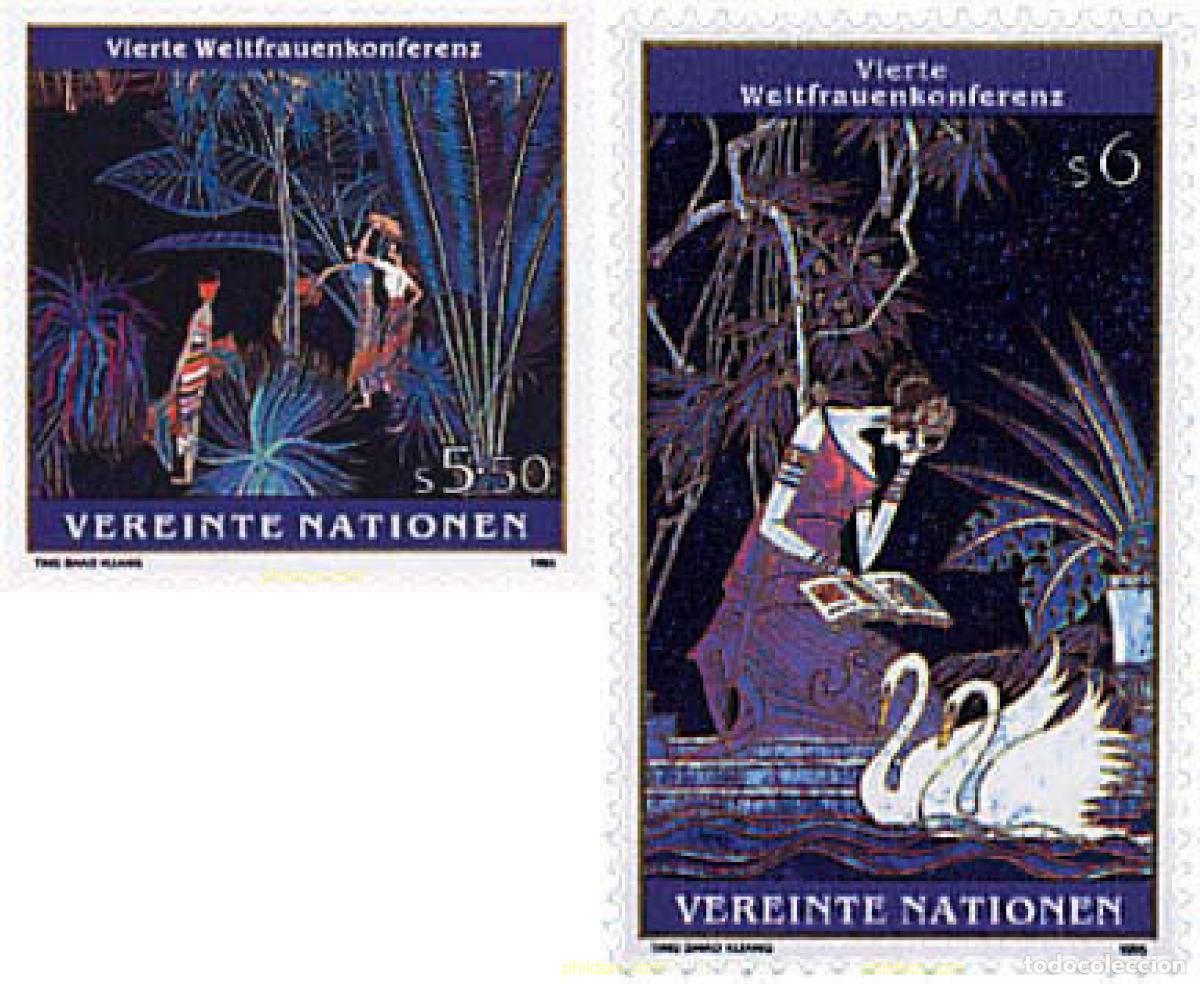 Sellos: 34150 MNH NACIONES UNIDAS. Viena 1995 4 CONFERENCIA MUNDIAL SOBRE LA MUJER