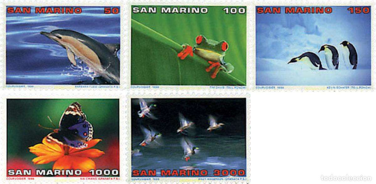 Sellos: 93184 MNH SAN MARINO 1996 EXPOSICION SOBRE TURISMO ITINERANTE
