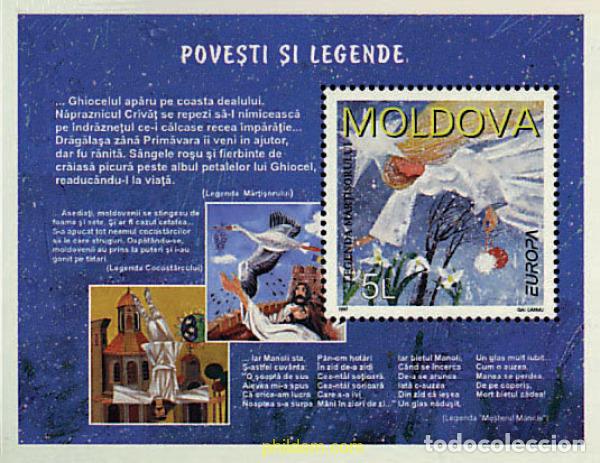 Sellos: 63082 MNH MOLDAVIA 1997 EUROPA CEPT. CUENTOS Y LEYENDAS