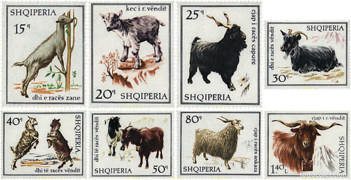 Sellos: 78184 MNH ALBANIA 1968 CABRAS