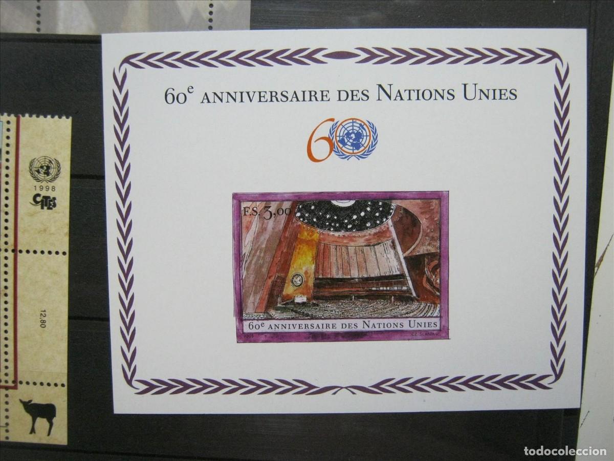 Sellos: NACIONES UNIDAS GINEBRA ONU 2005 HOJA BLOQUE YVERT HB 18 MNH** SIN CHARNELA LUJO.