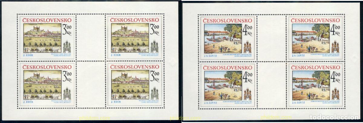 Sellos: 137514 MNH CHECOSLOVAQUIA 1980 MOTIVOS HISTORICOS DE BRATISLAVA