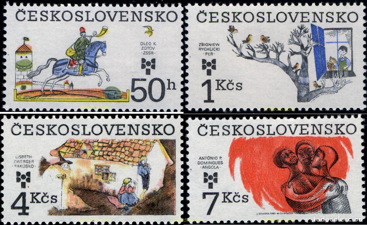 Sellos: 29854 MNH CHECOSLOVAQUIA 1983 BIB 83. 9 BIENAL DE ILUSTRACIONES DE LIBROS INFANTILES.