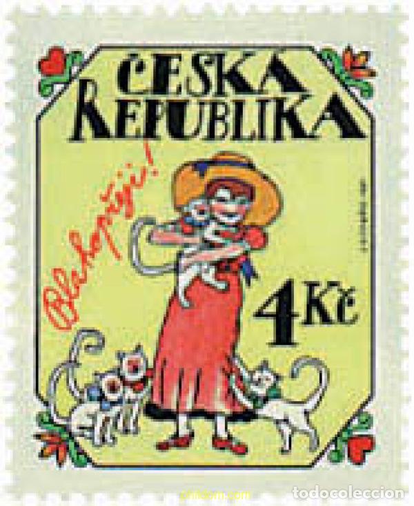 Sellos: 38952 MNH CHEQUIA 1997 SELLOS CON MENSAJE