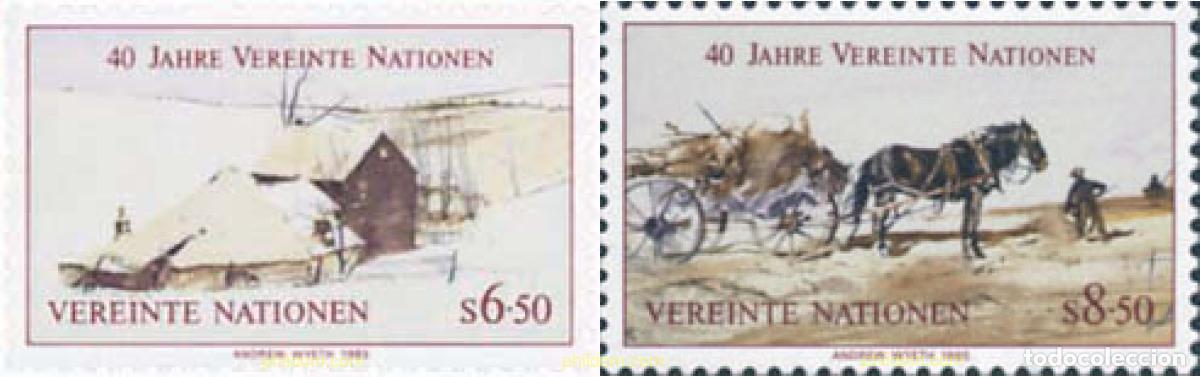 Sellos: 29910 MNH NACIONES UNIDAS. Viena 1985 40 ANIVERSARIO DE LAS NACIONES UNIDAS