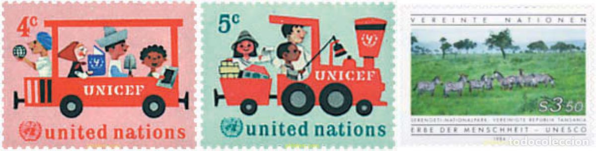 Sellos: 56373 MNH NACIONES UNIDAS. Nueva York 1966 20 ANIVERSARIO DE LA UNICEF