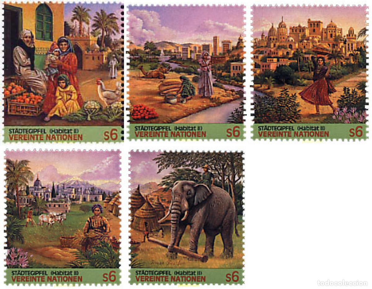 Sellos: 35442 MNH NACIONES UNIDAS. Viena 1996 CUMBRE EN ESTAMBUL