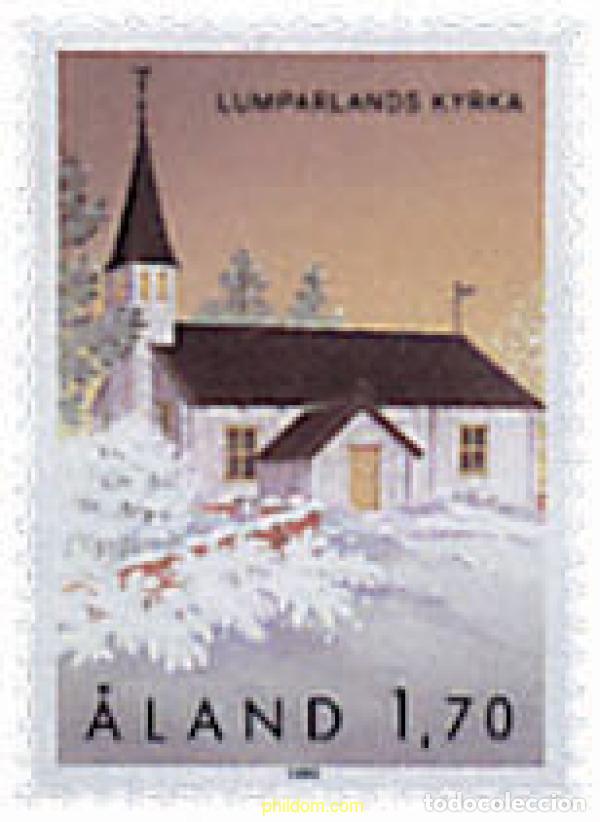 Sellos: 92774 MNH ALAND 1990 IGLESIAS DE ALAND