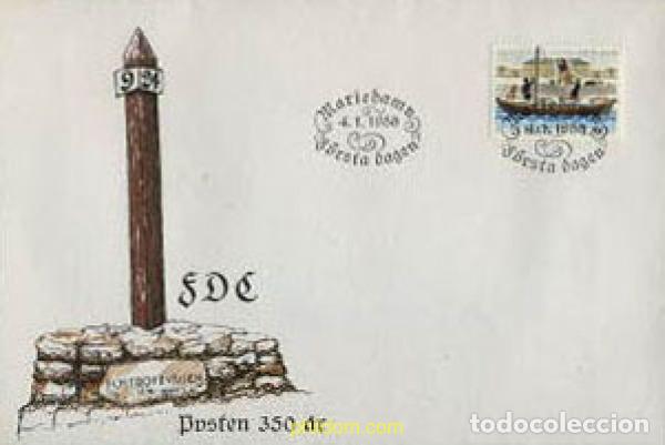 Sellos: 192820 MNH ALAND 1988 350 ANIVERSARIO DEL CORREO