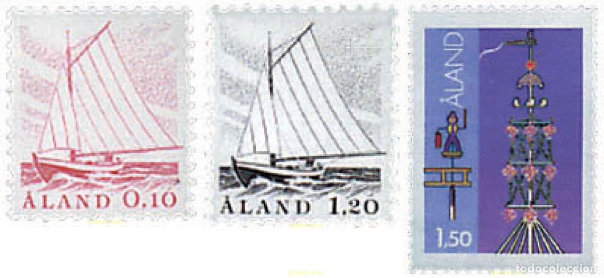 Sellos: 93383 MNH ALAND 1985 MOTIVOS VARIOS