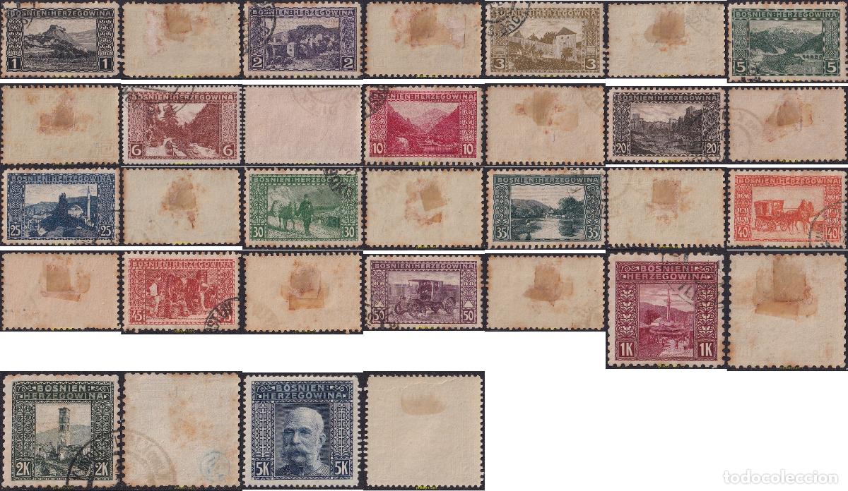 Sellos: 790677 USED BOSNIA-HERZEGOVINA 1906 PAISAJES
