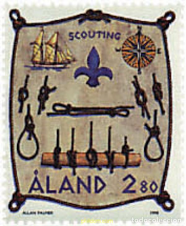 Sellos: 92665 MNH ALAND 1998 ESCULTISMO