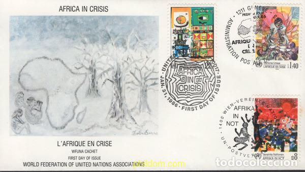 Sellos: 642247 MNH NACIONES UNIDAS. Nueva York 1986 AFRICA EN CRISIS