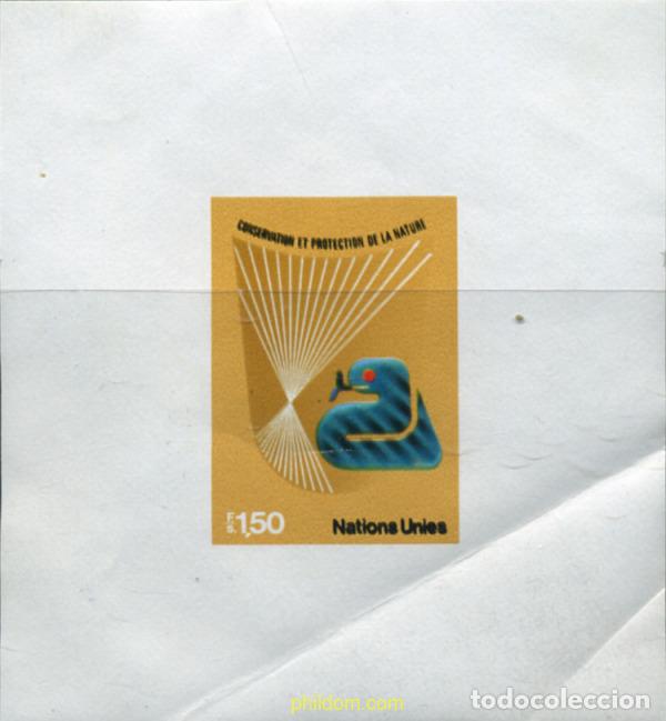 Sellos: 220665 MNH NACIONES UNIDAS. Ginebra 1982 CONSERVACION DE LA NATURALEZA