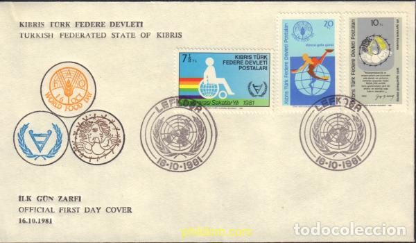 Sellos: 407280 MNH CHIPRE. Administraci&oacute;n turca 1981 CONMEMORACIONES