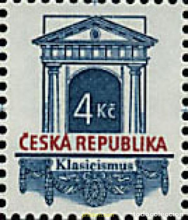 Sellos: 30923 MNH CHEQUIA 1996 ESTILOS ARQUITECTONICOS