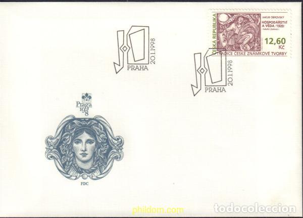 Sellos: 407319 MNH CHEQUIA 1998 LA TRADICION EN LA FABRICACION DE LOS SELLOS CHECOS