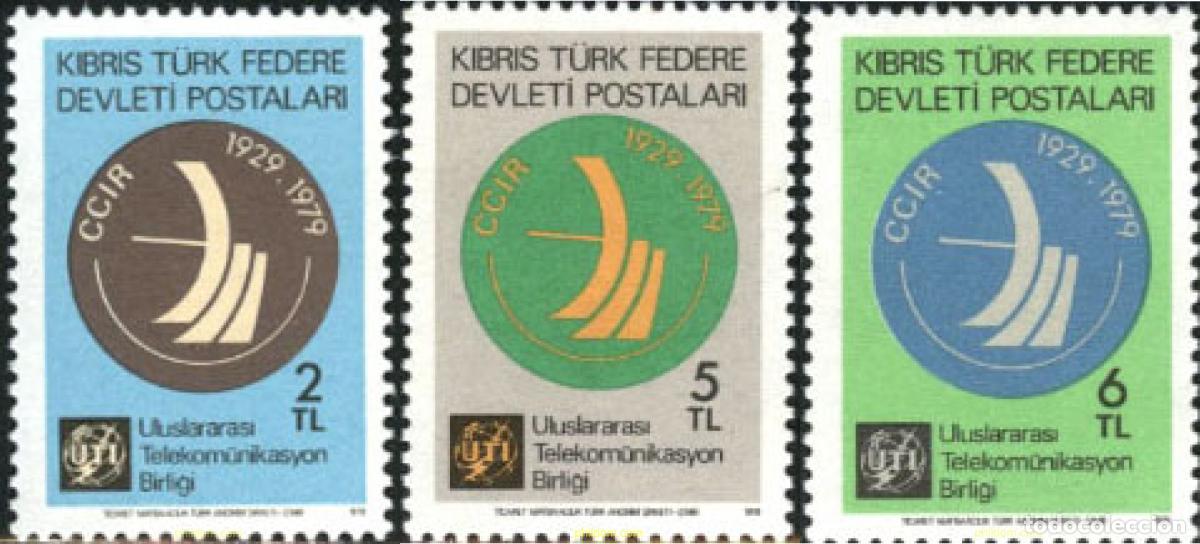 Sellos: 164648 MNH CHIPRE. Administraci&oacute;n turca 1979 50 ANIVERSARIO DEL COMITE CONSULTOR INTERNACIONAL DE
