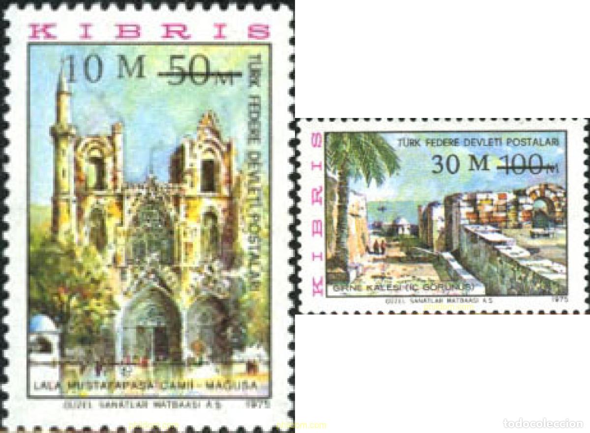 Sellos: 164570 MNH CHIPRE. Administraci&oacute;n turca 1976 MOTIVOS VARIOS