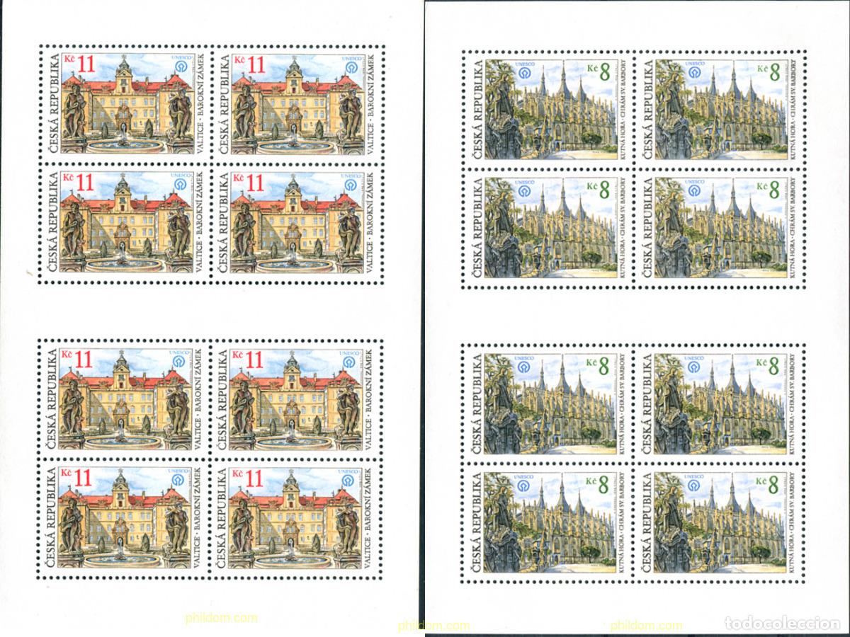 Sellos: 7872 MNH CHEQUIA 1998 MONUMENTOS
