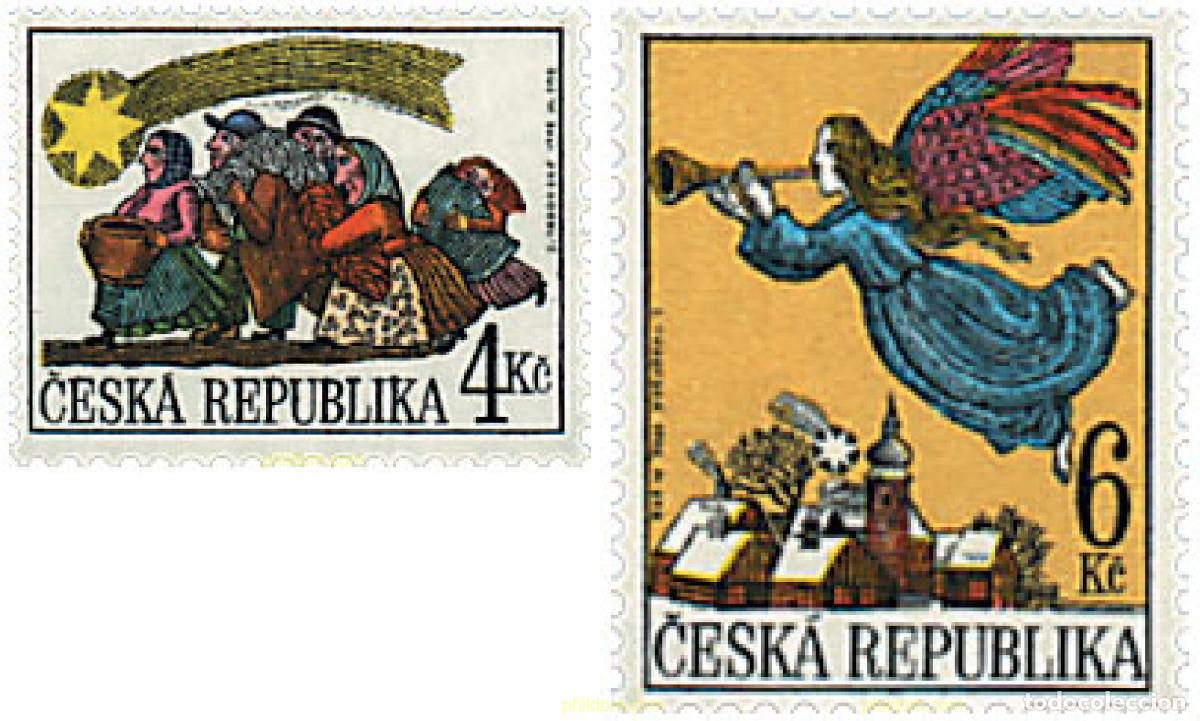 Sellos: 80451 MNH CHEQUIA 1998 NAVIDAD