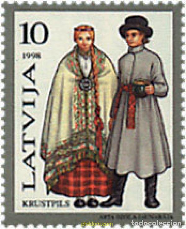 Stamps: 86555 MNH LETONIA 1998 TRAJES REGIONALES