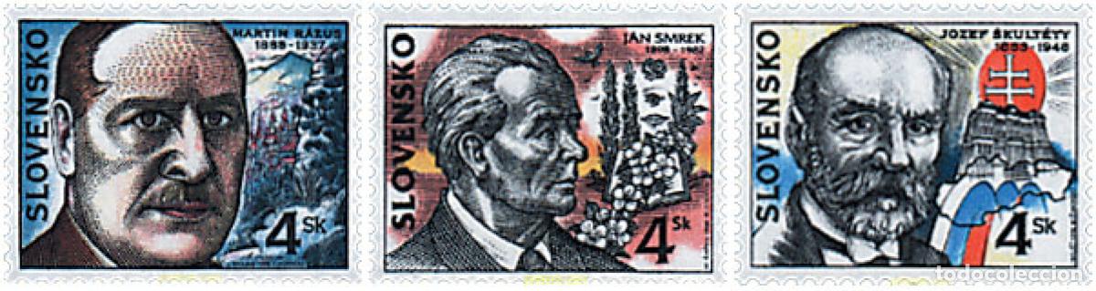 Sellos: 31023 MNH ESLOVAQUIA 1998 ESCRITORES