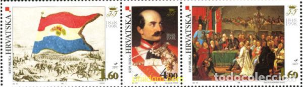 Sellos: 171738 MNH CROACIA 1998 150 ANIVERSARIO DE LOS MOVIMIENTOS REVOLUCIONARIOS