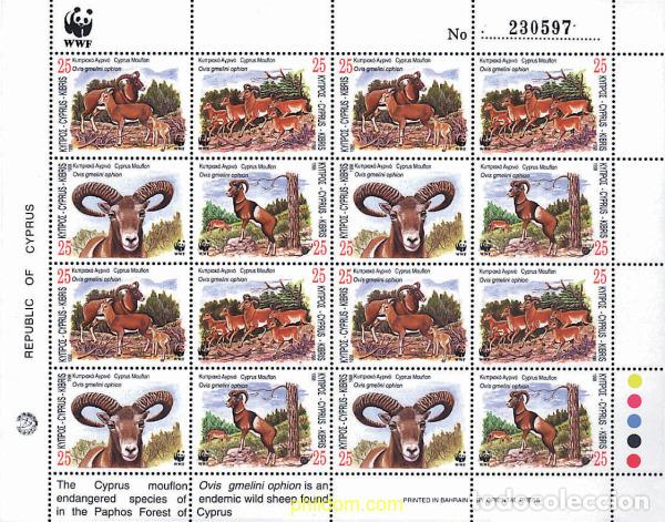 Sellos: 12728 MNH CHIPRE 1998 MUFLON DE CHIPRE