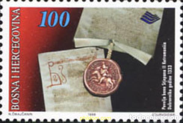 Sellos: 113481 MNH BOSNIA-HERZEGOVINA 1996 HISTORIA DE BOSNIA