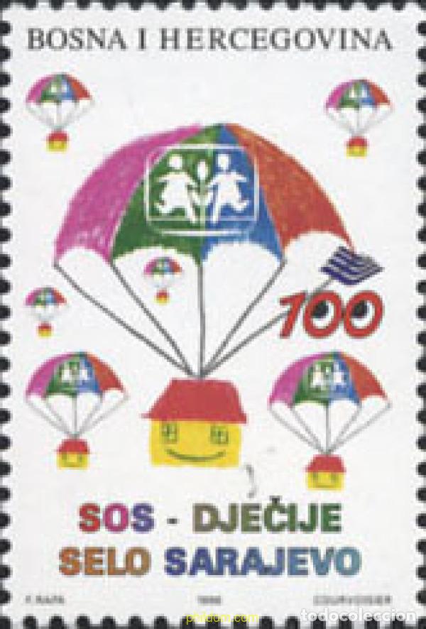 Sellos: 113482 MNH BOSNIA-HERZEGOVINA 1996 SEMANA DE LA INFANCIA