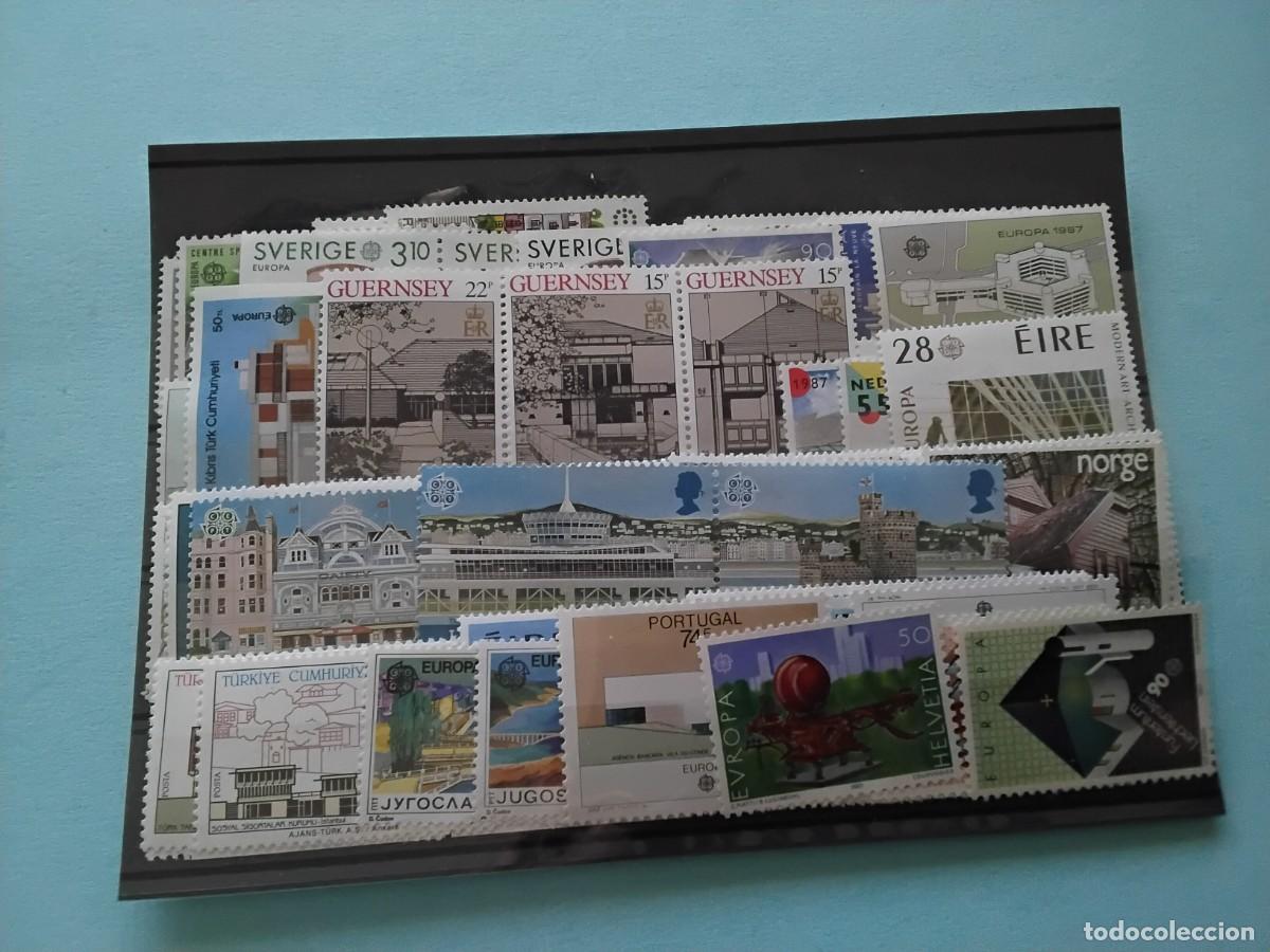 Sellos: Sellos tema Europa 1987