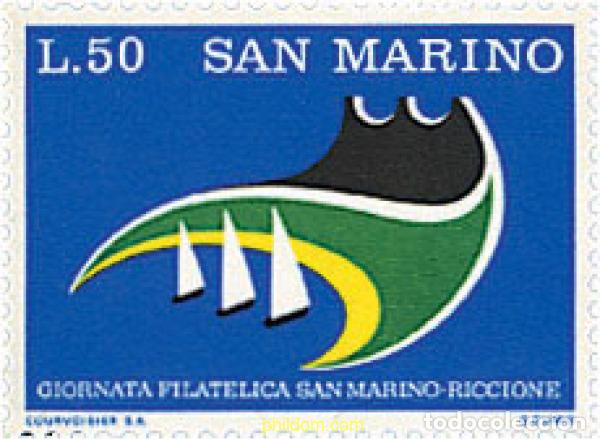 Selos: 70070 MNH SAN MARINO 1974 JORNADA FILATELICA SAN MARINO - RICCIONE