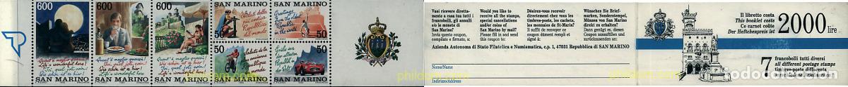 Sellos: 3068 MNH SAN MARINO 1992 TURISMO