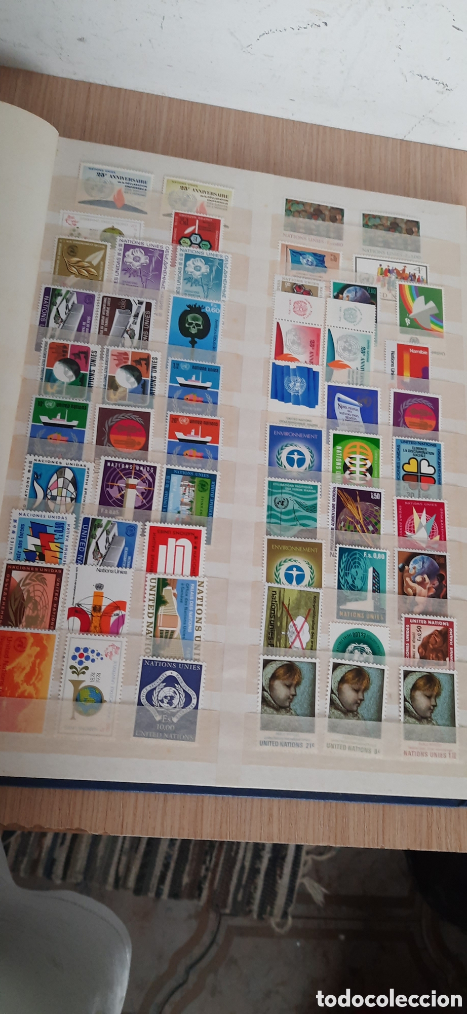 Briefmarken: Sellos naciones unidas sin usar