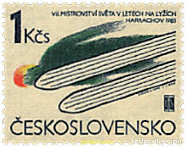Timbres: 79513 MNH CHECOSLOVAQUIA 1983 7 CAMPEONATOS DEL MUNDO DE SALTO DE ESQUI EN HARACHOV.